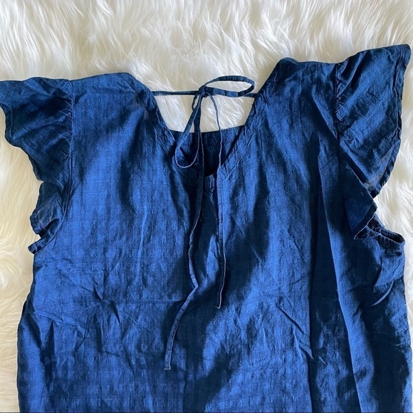 GAP Flutter Sleeve Blouse / cottage core - Picture 6 of 11